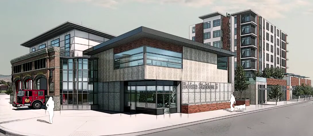 Fire Station 5 rendering